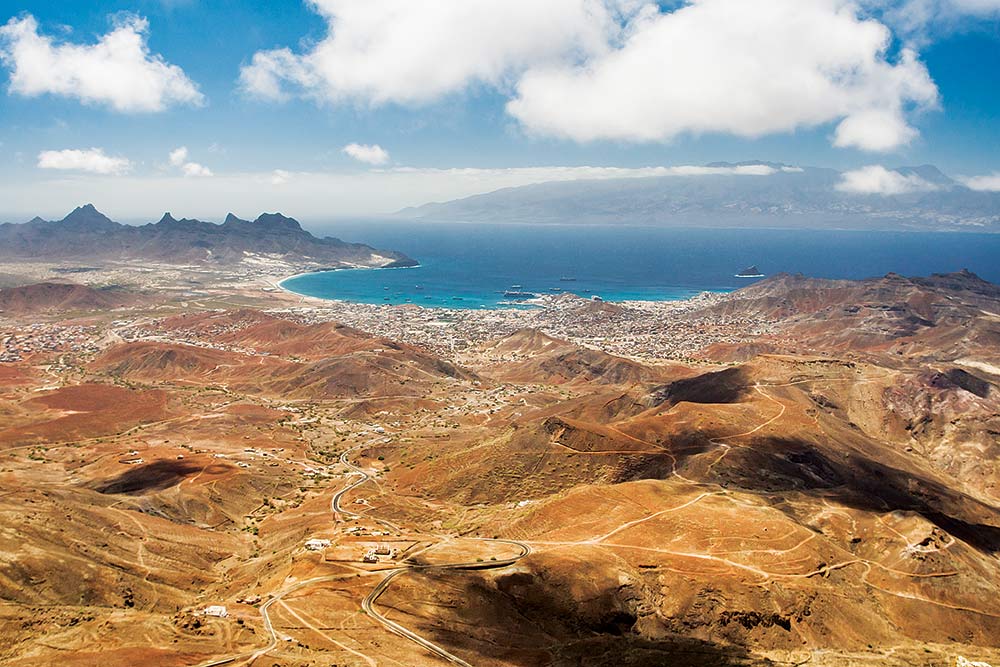 dry country side of cape verde