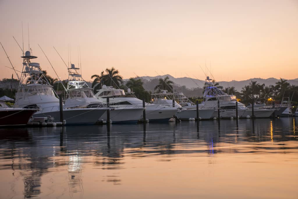 Los Suenos marina sunrise