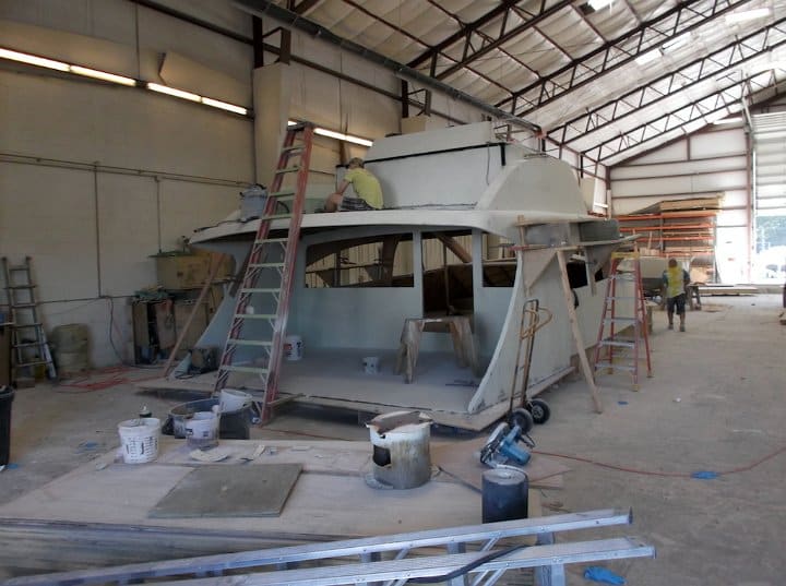 Weaver Boatworks 97 Boat Build