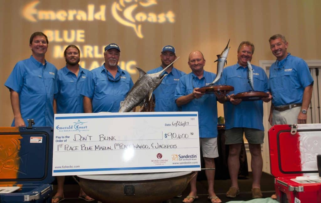 Emerald Coast Blue Marlin Classic winner