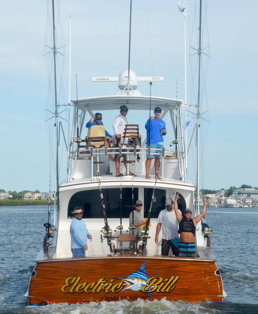 2016 South Carolina Governor's Billfishing Cup Electric Bill third place Edisto