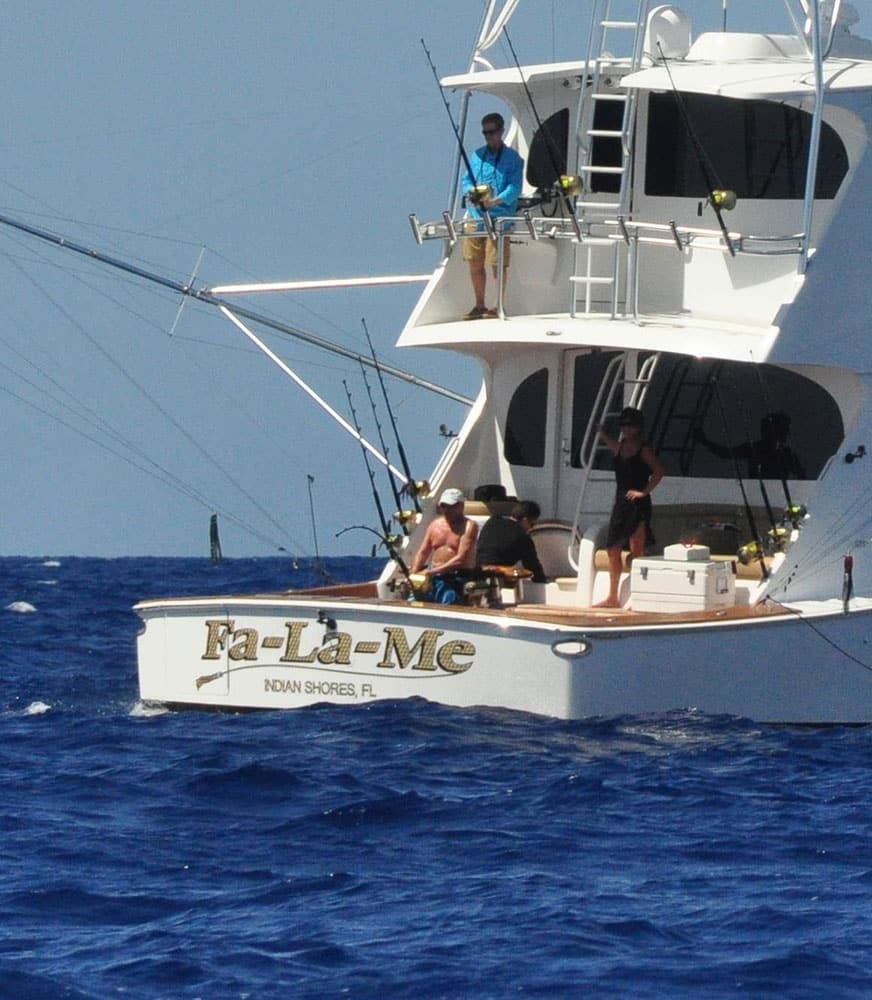 Fa La Me marlin fishing Capt. Rob Moore
