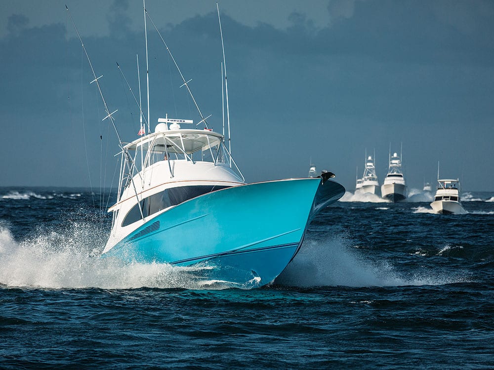 boat running on the water