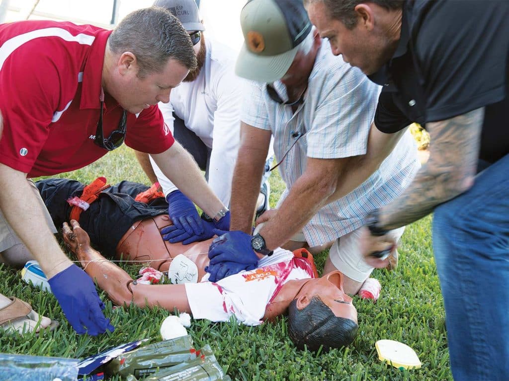 first aid training offshore