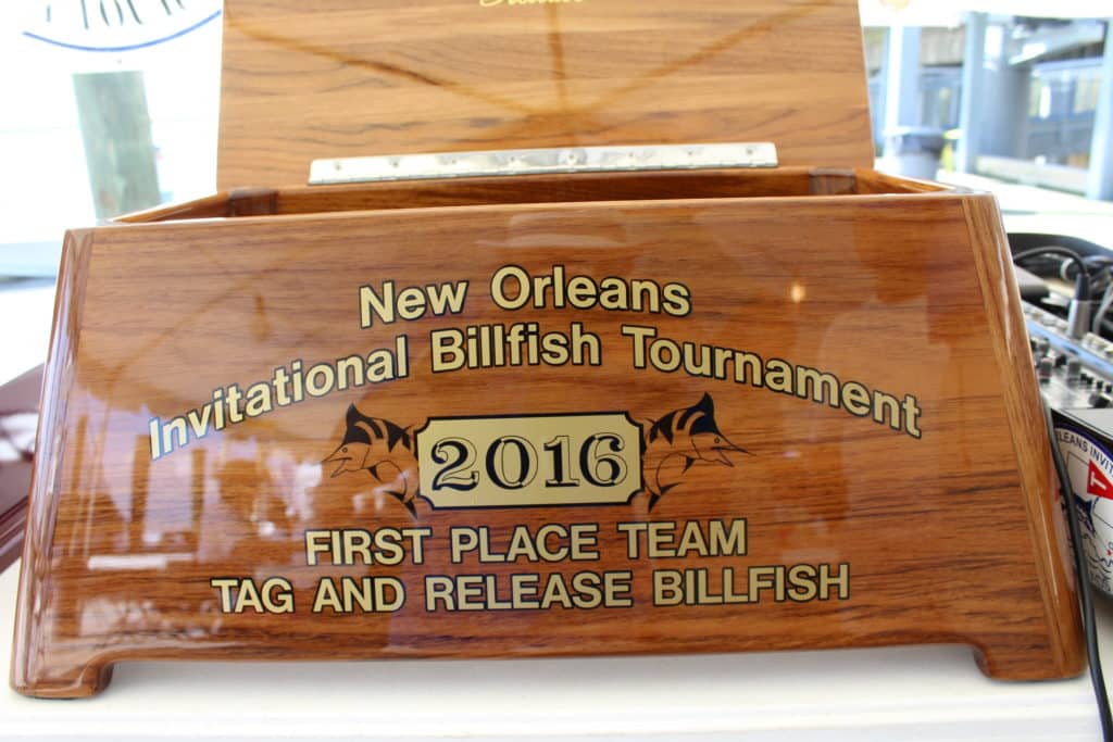 2016 New Orleans Invitational Billfish Tournament Release Marine step box
