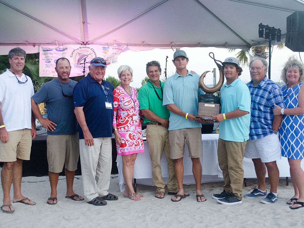 2017 carolina billfish cup first place team toast