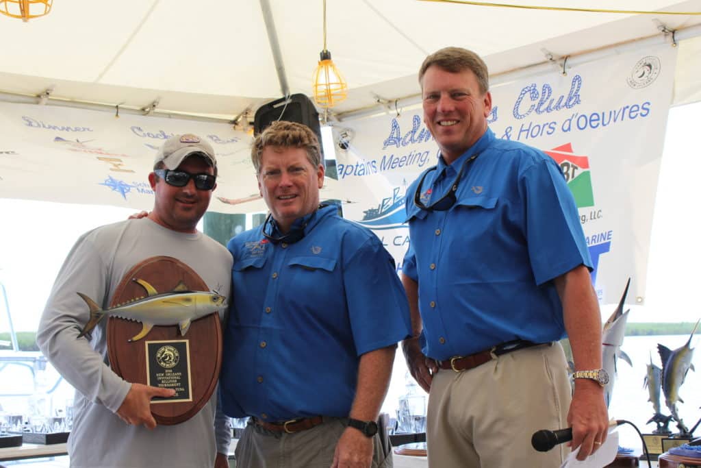 2016 New Orleans Invitational Billfish Tournament Conundrum top yellowfin tuna