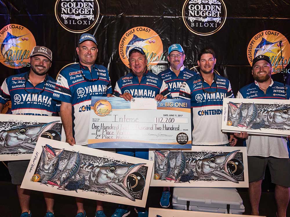 2017 mississippi gulf coast billfish classic first place wahoo intense