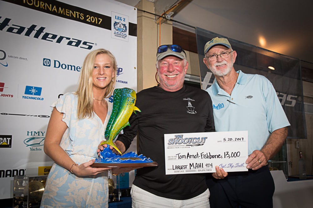 fishbone largest mahi 2017 the shootout