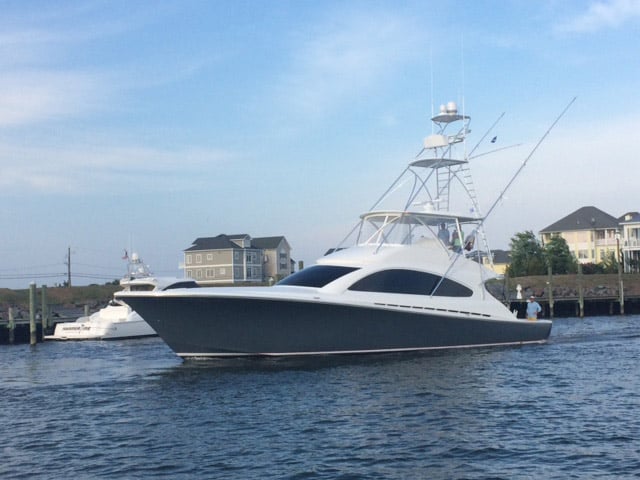 fishing boat at White Marlin Open