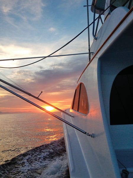 offshore fishing scenery