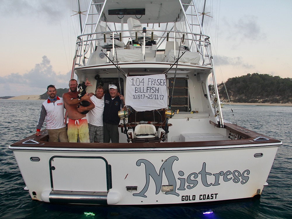 marlin fishing off Australia, Fraser Island