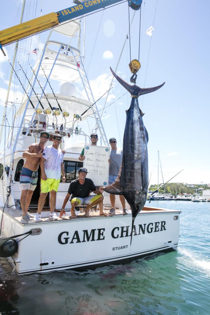 2016 Sea Horse Anglers Club Tournament Bermuda Game Changer blue marlin