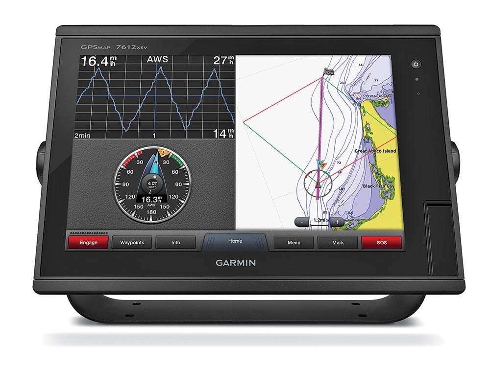 garmin 7612xsv display