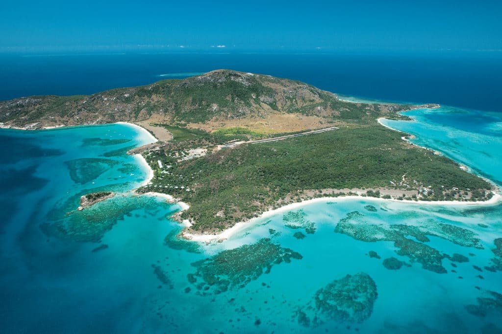 Australia overhead Lizard Island