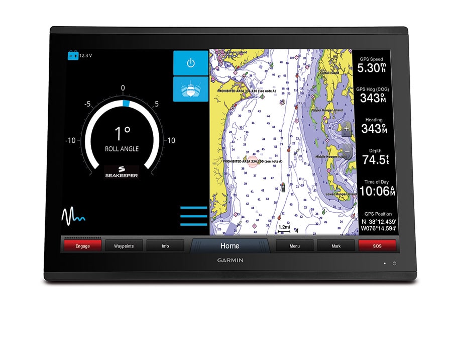 garmin onehelm multifunction display mfd