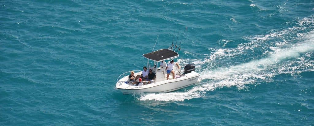 boat on water