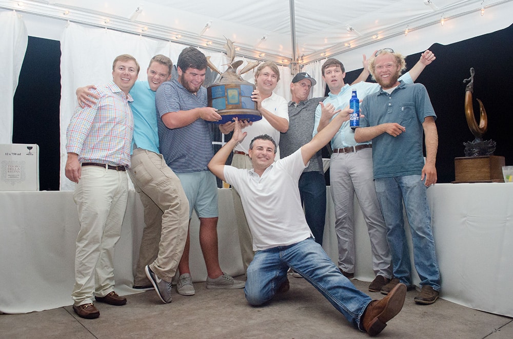 Gryphon crew celebrates