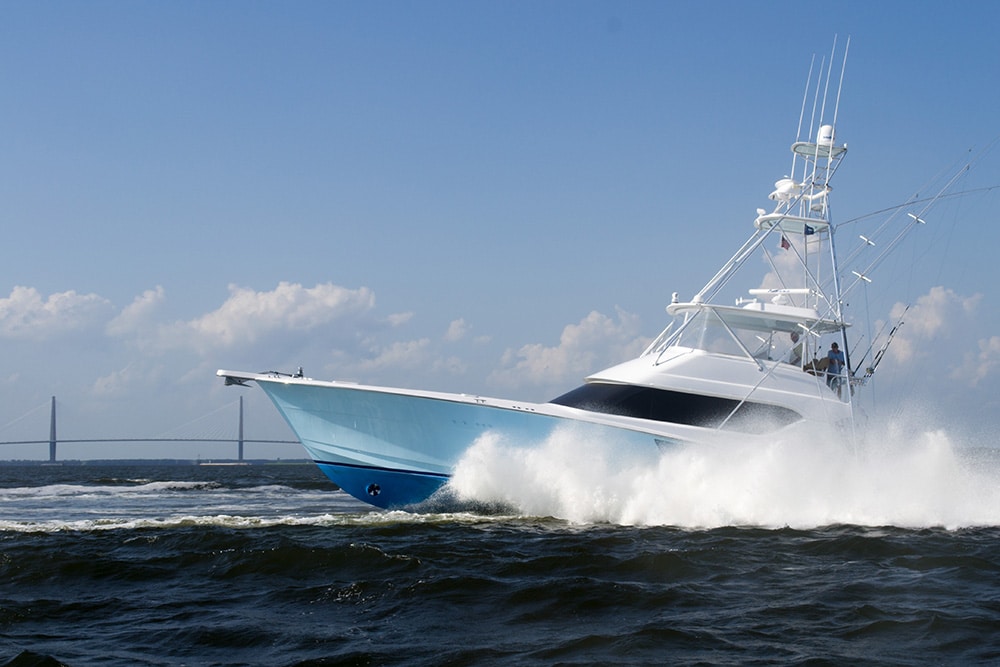 Gryphon sport-fishing boat South Carolina