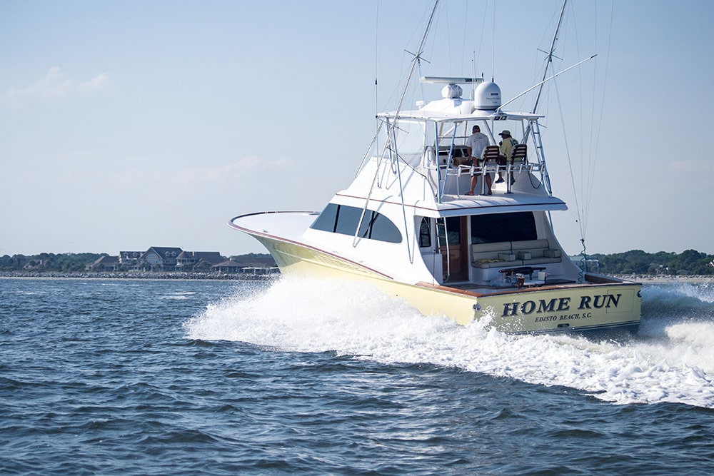 Home Run fishing boat