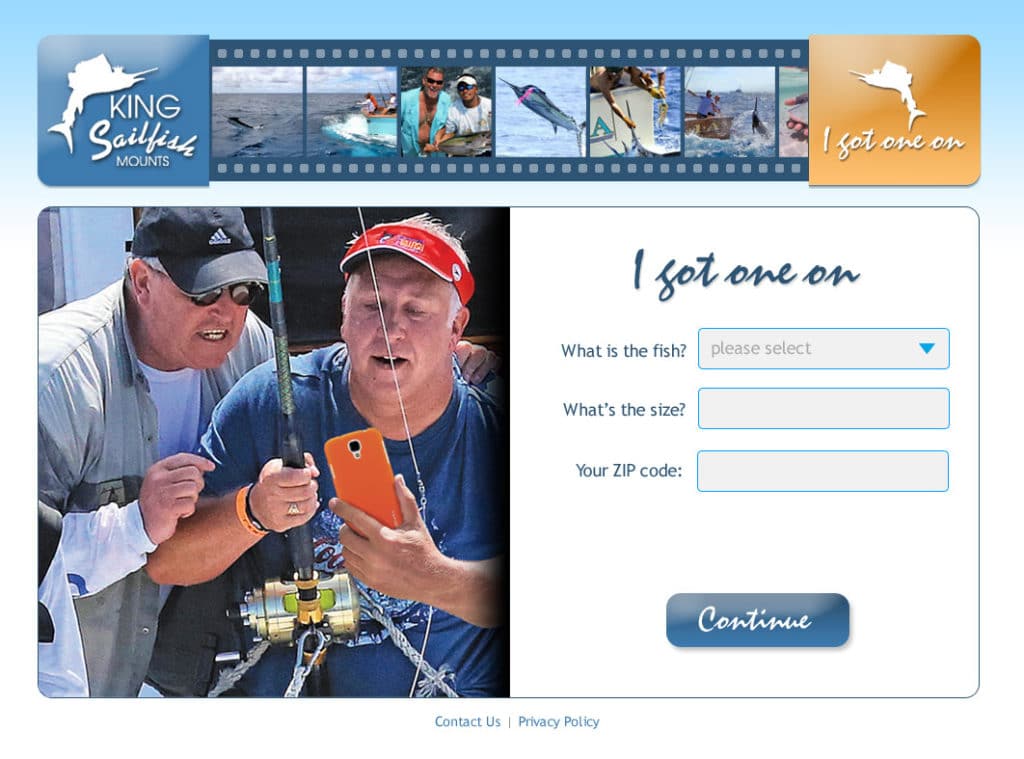 i_got_one_on website landing page