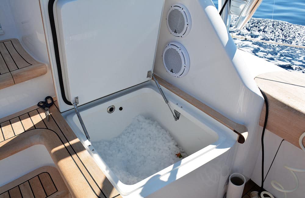 ice maker on board in mezzanine