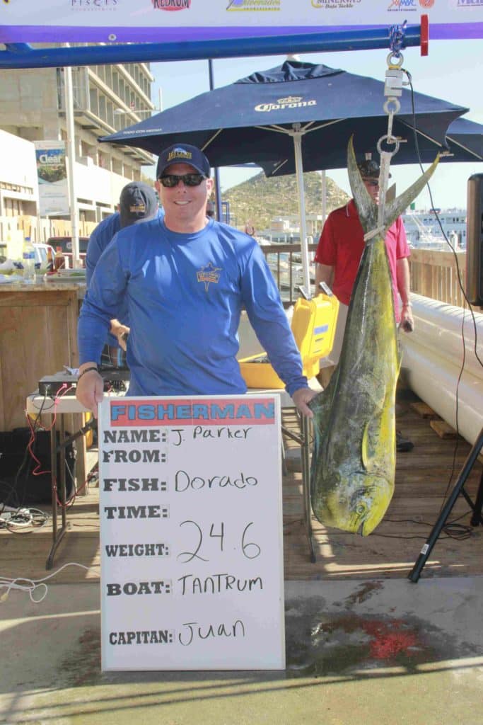 Jerry Parker - First Place 24.6 Dorado