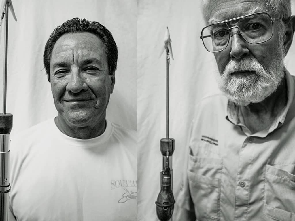 John Hoolihan Jim Franks Scientists Billfish