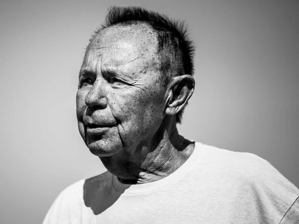 Black and white image of Jim Motsko.