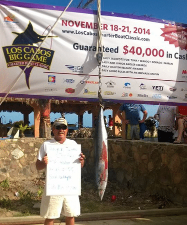 Jim Hall 1st Place Wahoo 31.08 pounds