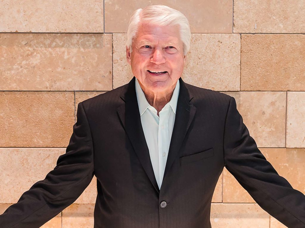 Football legend Jimmy Johnson