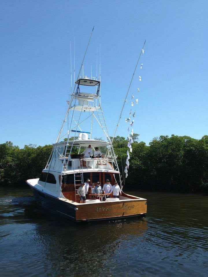 Jimmy Johnson's National Billfish Championship weez in the keys sailfish flags