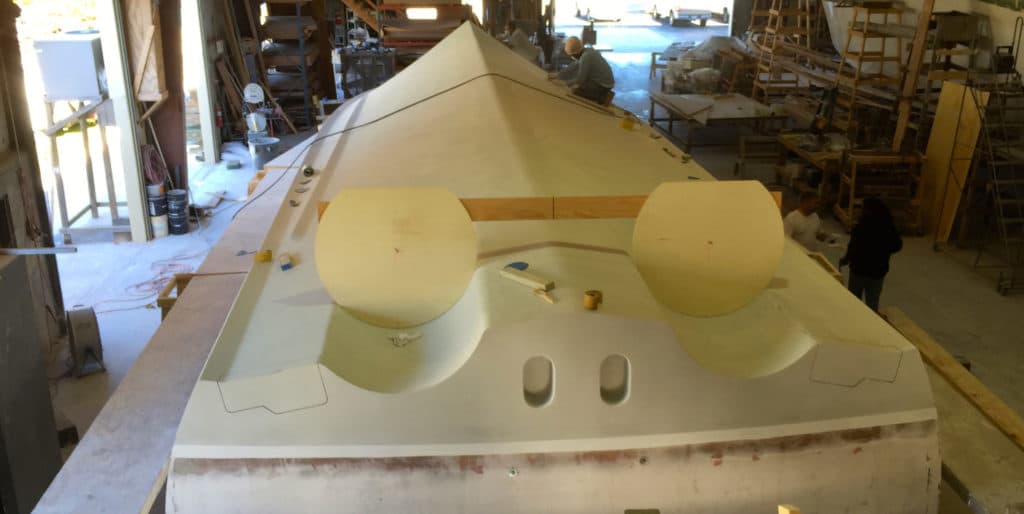 Jim Smith 60-foot Walkaround boat build