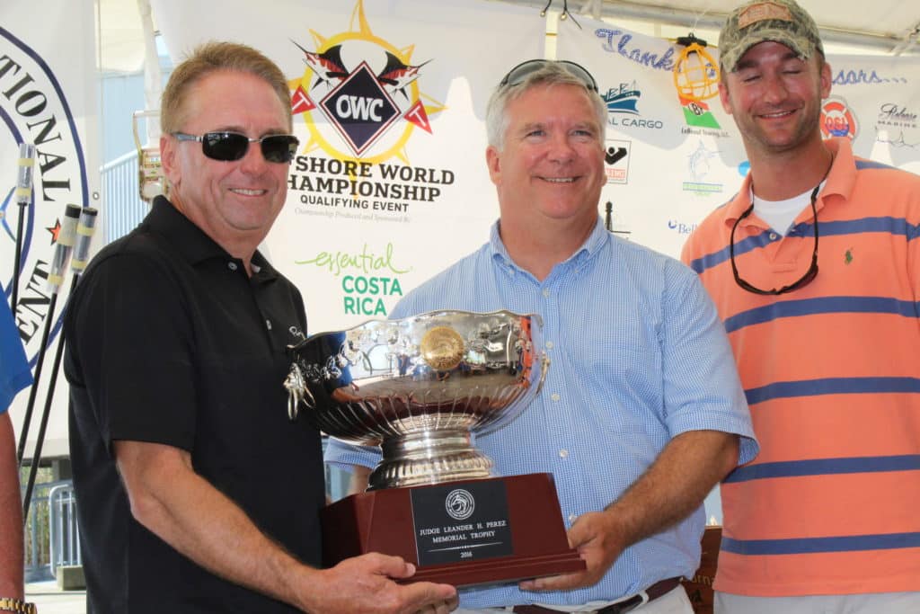 2016 New Orleans Invitational Billfish Tournament Lee LeBoeuf Leander Perez Trophy