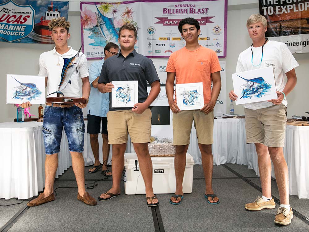2017 bermuda billfish blast junior anglers