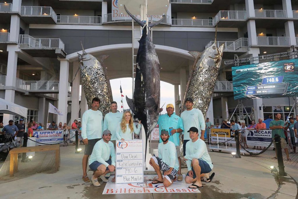 Team Done Deal at the orange Billfish Classic
