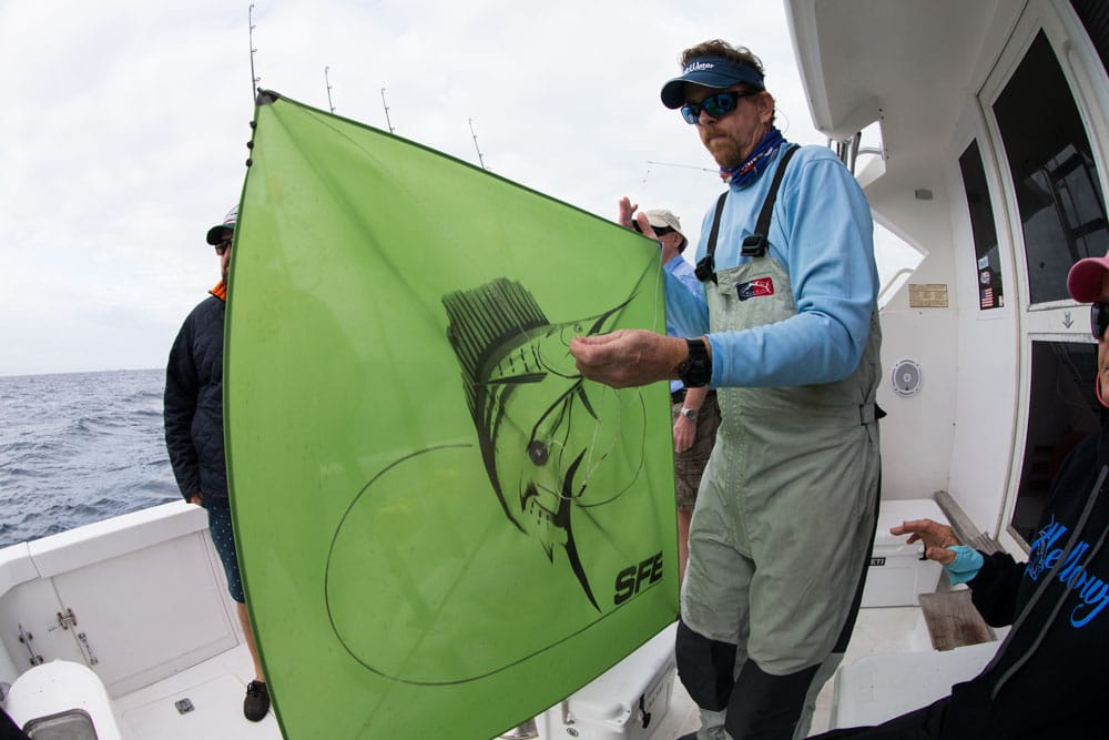 kite-fishing for sailfish