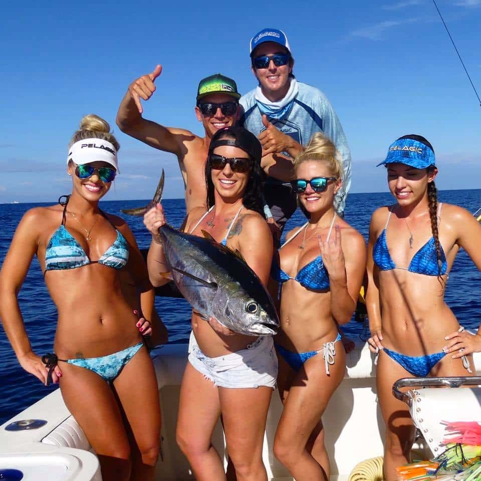 ladies pelagic team top tuna