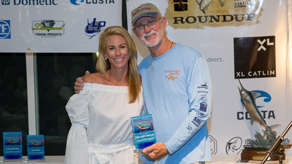 2017 White Marlin Roundup laura russell top lady angler hit n run