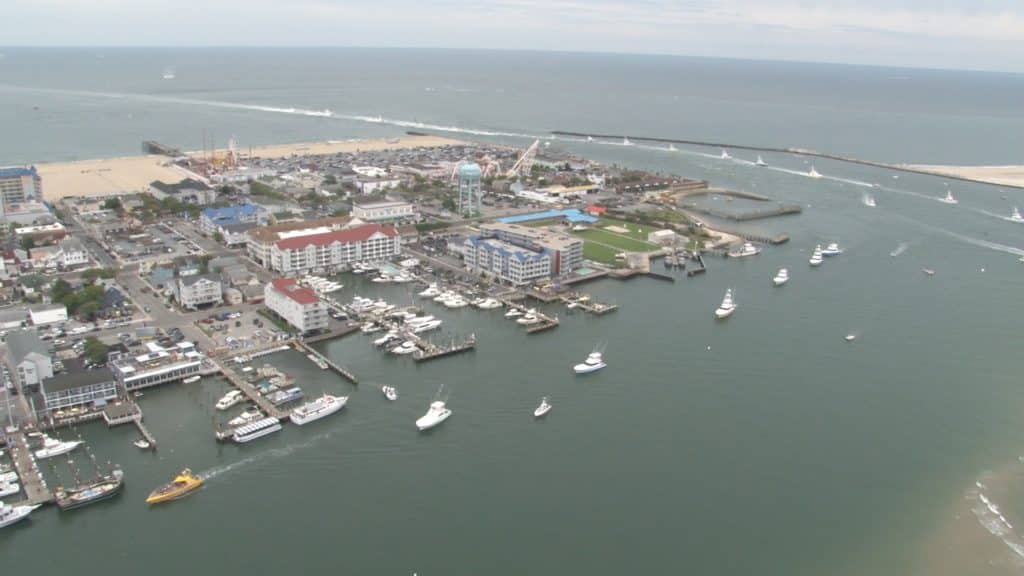 2016 White Marlin Open Ocean City Maryland aerial