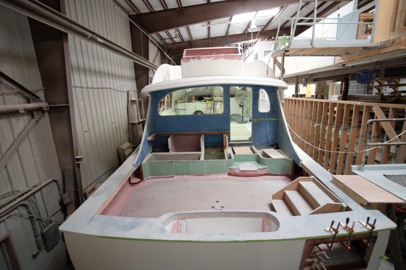 Bayliss Boatworks Hull 22, 64-foot Lor-a-Di