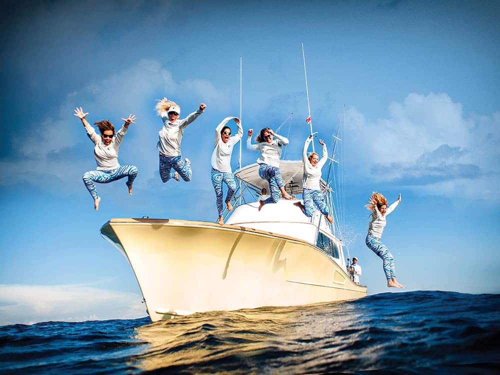 Los Sueños All-Female Fishing Tournament Team