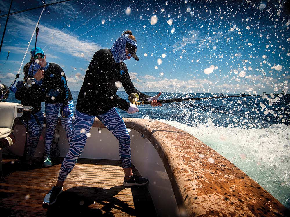 Los Sueños All-Female Fishing Tournament Team