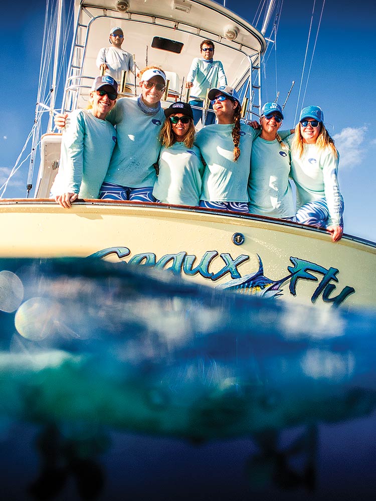 Los Sueños All-Female Fishing Tournament Team