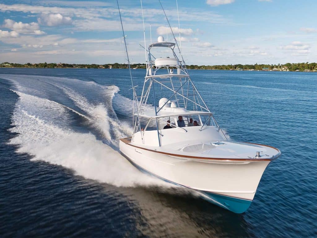 gamefisherman 50 express yacht out on the water