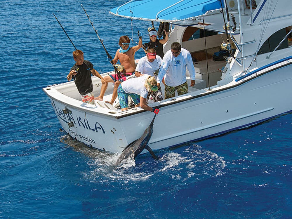 Hawaiian charter boat