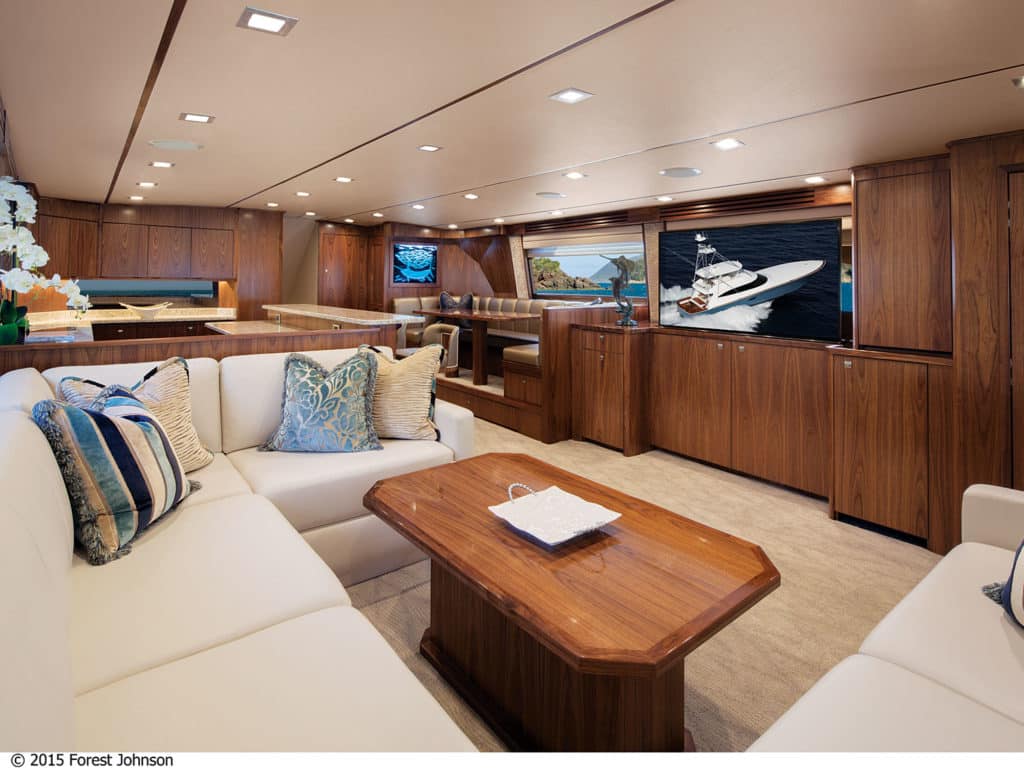 Interior of Viking 80C