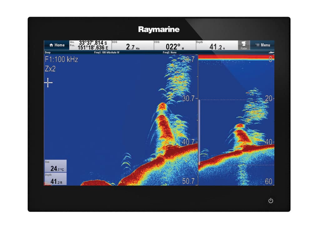 Raymarine CHIRP sonar