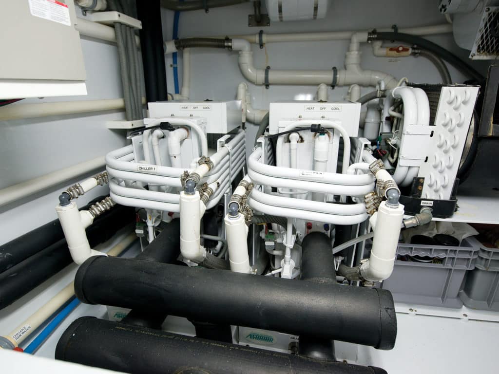 Easy access to chilled-air system components makes routine service much easier and is essential for keeping the system running efficiently.