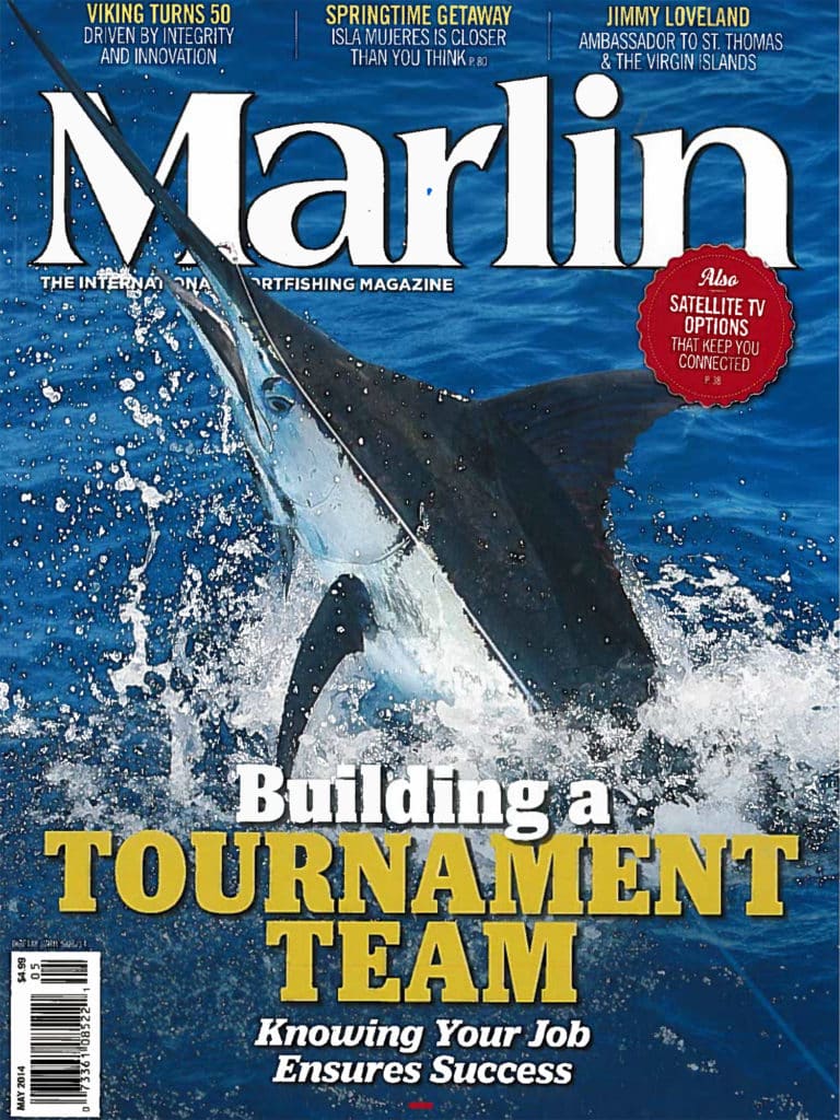May 2014 cover of Marlin Magazine